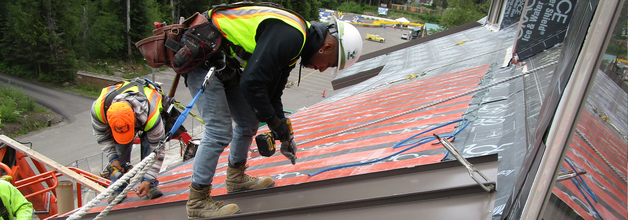 Heated Roof Installation