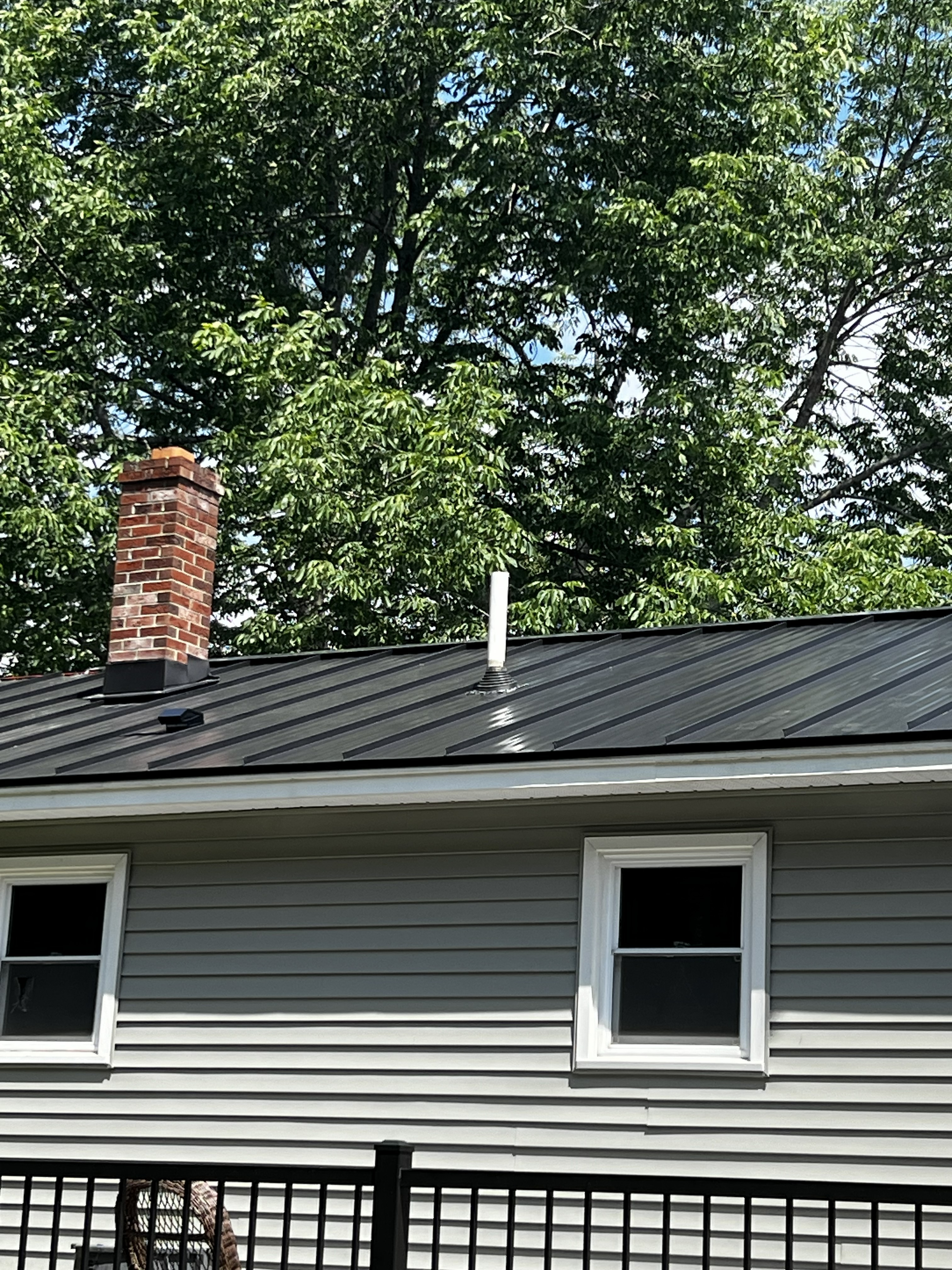 Better Metal Roofs commercial standing seam installation project